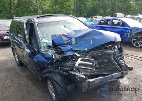 2002 Honda Cr-V Ex from USA, damaged, VIN JHLRD78852C002846